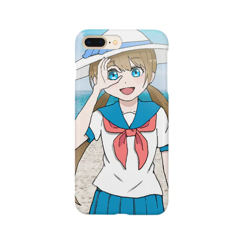 浜辺のセーラー少女 Smartphone Case