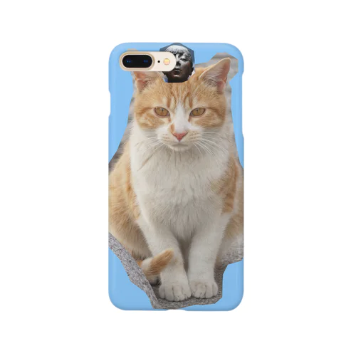 猫と原始人 Smartphone Case