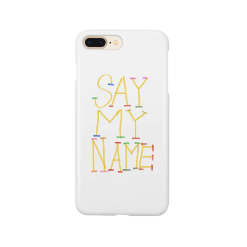 jackpot グッズ　say my name design by kureha Smartphone Case