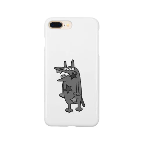 やべえ柄のキテレツねこ星モノトーン Smartphone Case