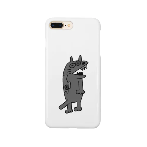 やべえ柄のキテレツねこ（魚柄） Smartphone Case