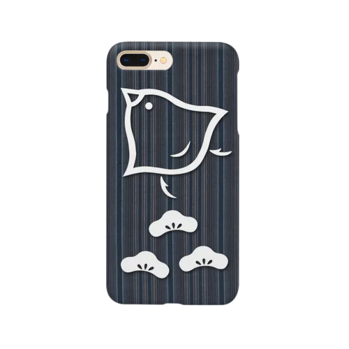 家紋ー千鳥 (白) Smartphone Case