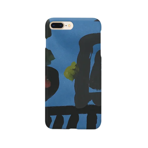 電車 踏切 Smartphone Case