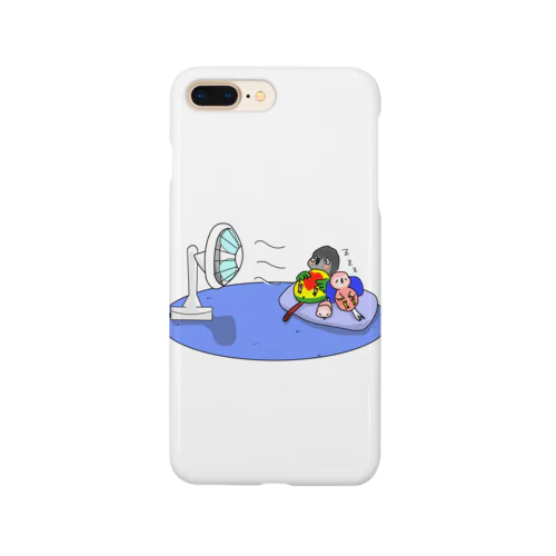 インコ兄弟と扇風機 Smartphone Case