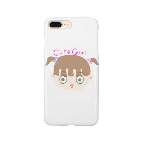 ぱちくりキュートガール Smartphone Case