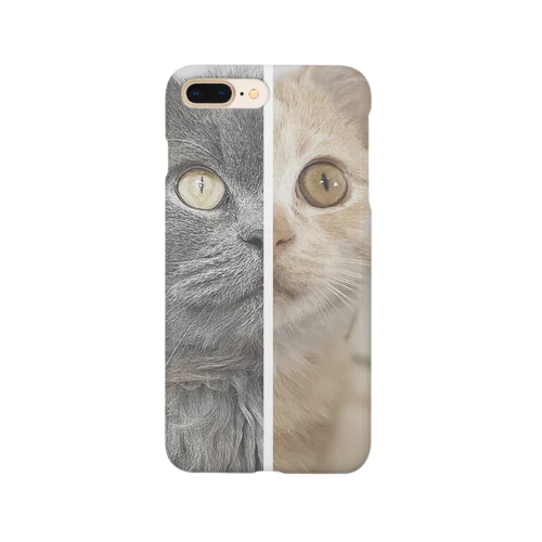 もくぞーてっこつ(ハーフ&ハーフ) Smartphone Case