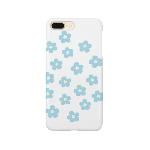 お花のマスク Smartphone Case