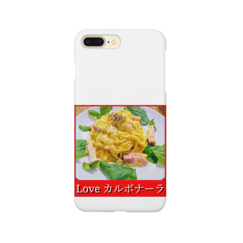 Love カルボナーラ Smartphone Case