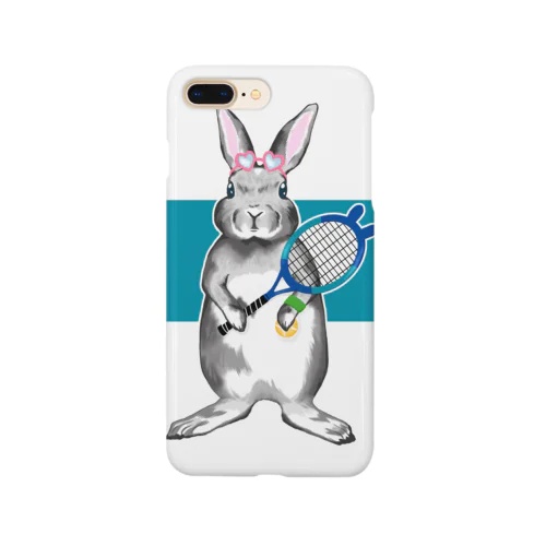 うさリンピック代表選手 モック(テニス) Smartphone Case