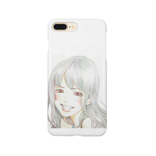 ホワイトアッシュ×ゆるふわパーマ Smartphone Case