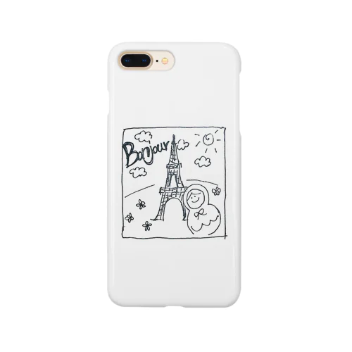 エッフェル塔とマトリョーシカ Smartphone Case