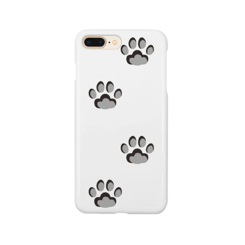 猫のあしあと2(タテ) Smartphone Case