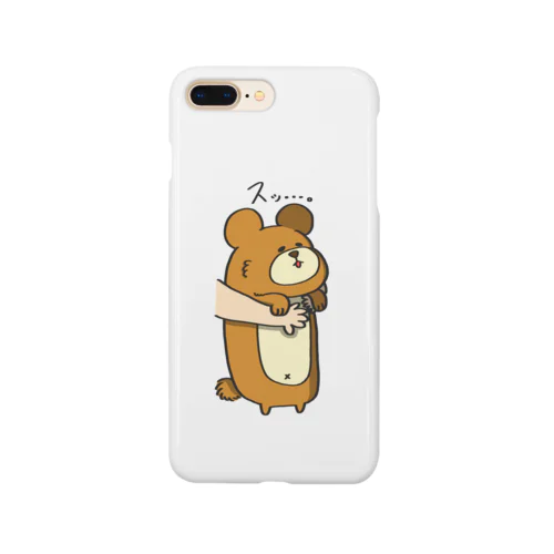 お届けされるクマ🐻 スマホケース