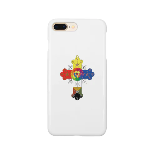 黄金の夜明け団　薔薇十字徽章 Smartphone Case