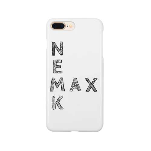 ＮＥＭＫＭＡＸ(黒文字) Smartphone Case