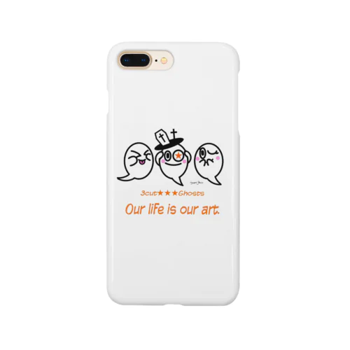 3匹のオバケちゃん Smartphone Case