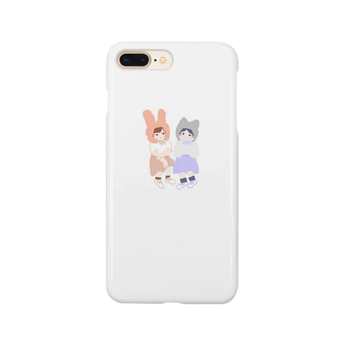 うさぎちゃんとねこちゃん Smartphone Case