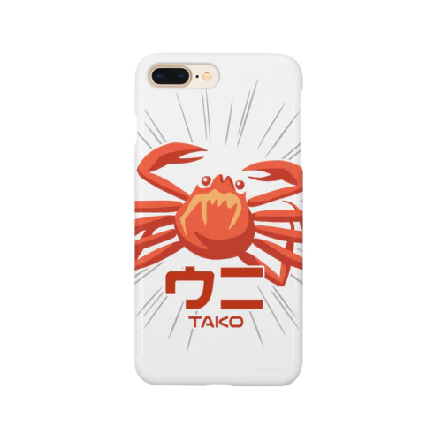 カニ・ウニ・TAKO! スマホケース