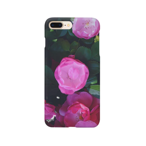 ピンク　薔薇　ローズ　rose　 Smartphone Case