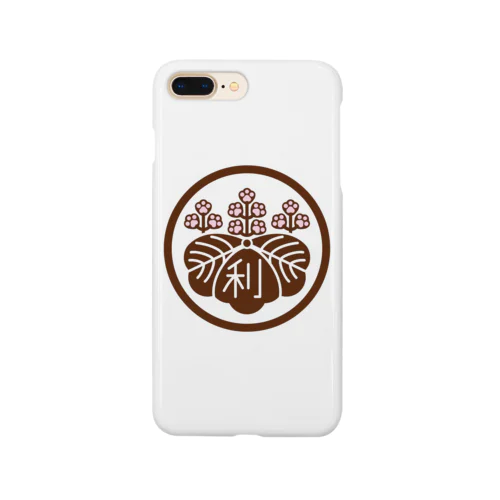 パ紋No.3011 利 Smartphone Case