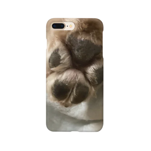 犬　足跡 Smartphone Case