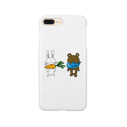 大好物を咥えているふれんず Smartphone Case