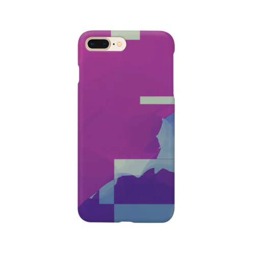 溢れだす　紫 Smartphone Case