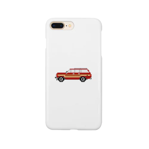 アメリカンな車(ボルドー) Smartphone Case