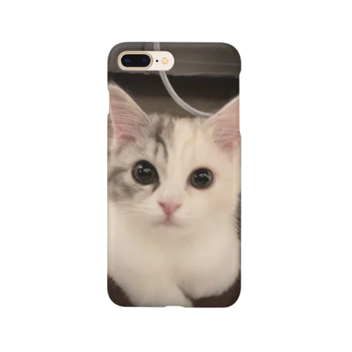 子猫マンチカンのスマホケース Smartphone Case