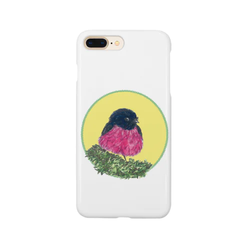 スズメ (Pink Robin) Smartphone Case