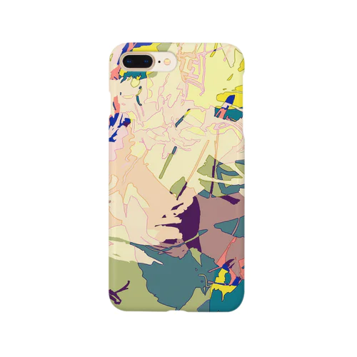 コミカルシルエット Smartphone Case