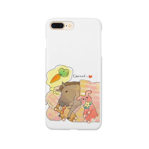 すやすや子馬人参の夢 Smartphone Case