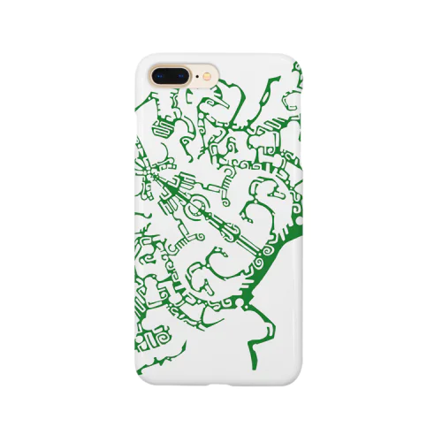 時の流れに抗う産声 Smartphone Case