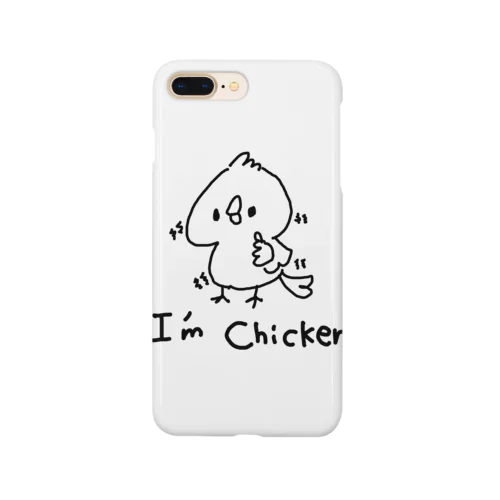 I am chicken スマホケース