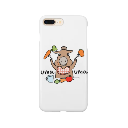 もぐもぐ馬 Smartphone Case