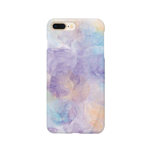 液体の花畑　- アルコールインクアート Smartphone Case