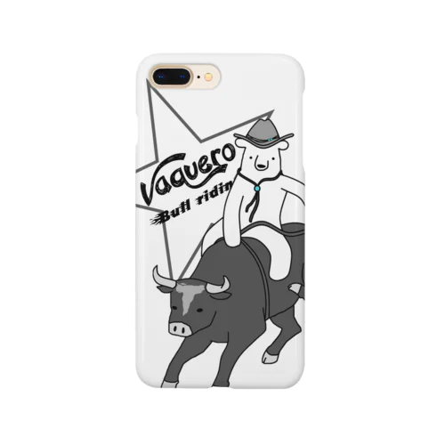 ロデオクマ-モノクロ Smartphone Case