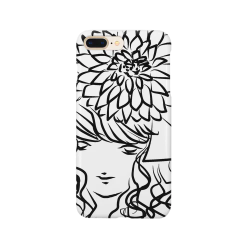 女の子と花 3 Smartphone Case