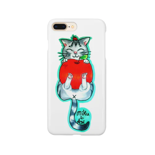 りんご狩り猫ちゃん Smartphone Case