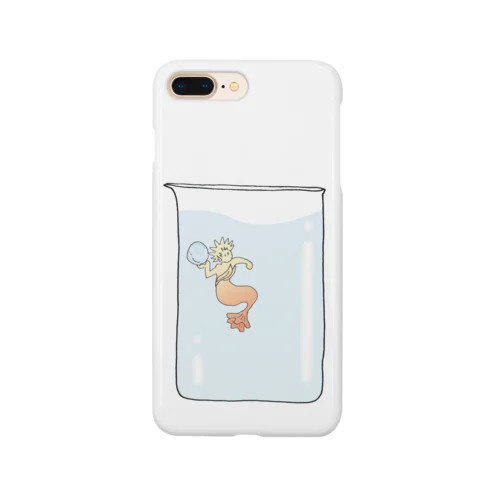 ビーカー人魚（投げる子） Smartphone Case