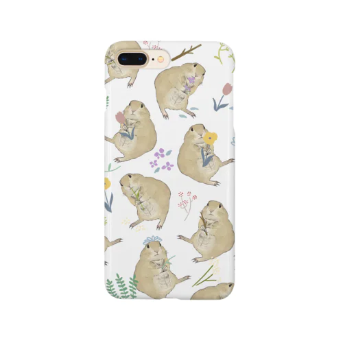 みんなのリチャードソンジリス　お花 Smartphone Case