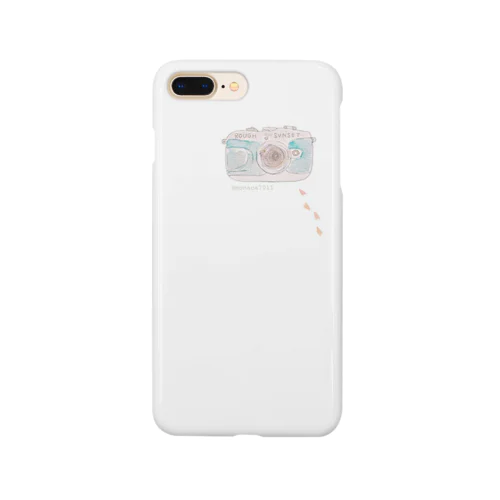 桜　カメラを抱え。 Smartphone Case