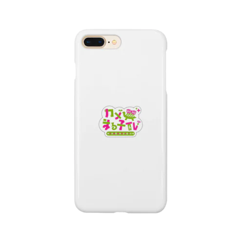 カメまる子TVロゴ Smartphone Case