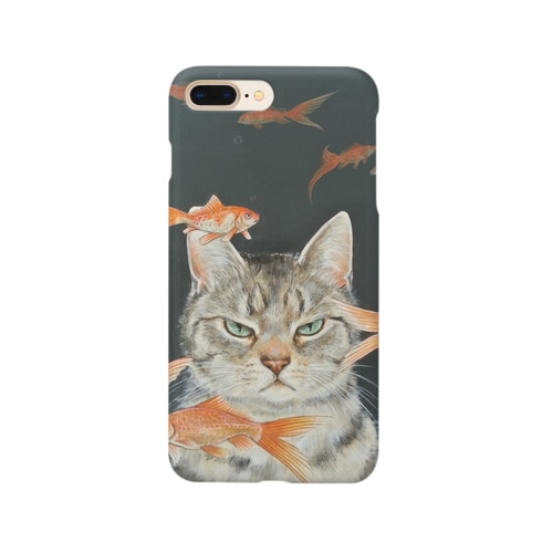 金魚と猫 Smartphone Case
