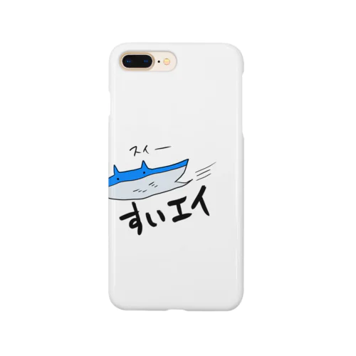 泳ぐエイ Smartphone Case