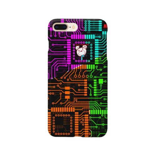 Hurryz HUNGRY BEAR基板 Smartphone Case