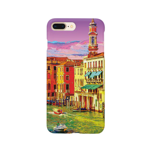 イタリア ヴェネツィアの夕暮れ Smartphone Case