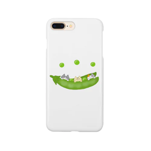 えんどう豆にゃ Smartphone Case