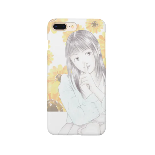 ひまわりの少女 Smartphone Case