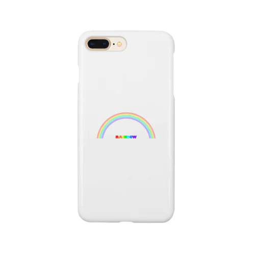 RAINBOW（淡色） Smartphone Case